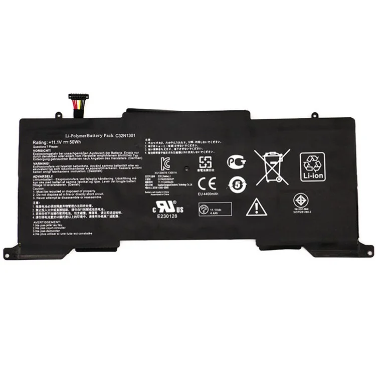 OEM 1.1V 50wh 4400mah C32N1301 Parte di Riparazione Della Batteria Per Asus Zenbook UX31L UX31LA UX31LA-US51T