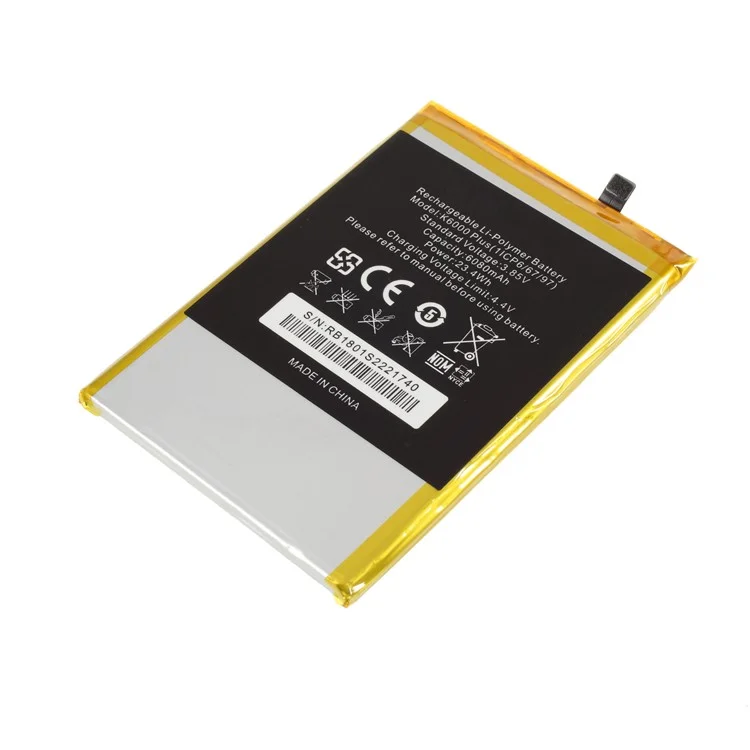 3.85V 6080mAh 23.4Wh Battery Replacement for Oukitel K6000 Plus