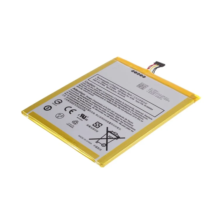 Montagem 3.7V 3500mAh 12.95Wh Substituição De Bateria (sem Logotipo) Para A Amazon ST08