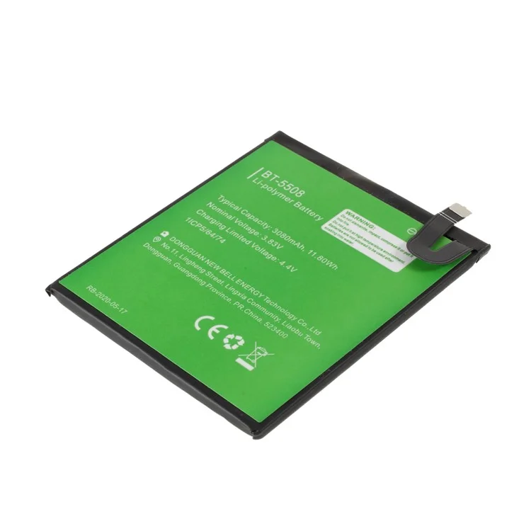 Assembly BT-5508 3.83V 3080mAh 11.8Wh Battery Replacement (Without LOGO) for Leagoo T8S