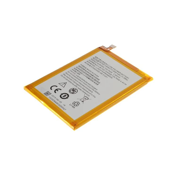 Assembly 3.85V 3000mAh 11.6Wh Battery Replacement (Without LOGO) for ZTE Blade V7 Max