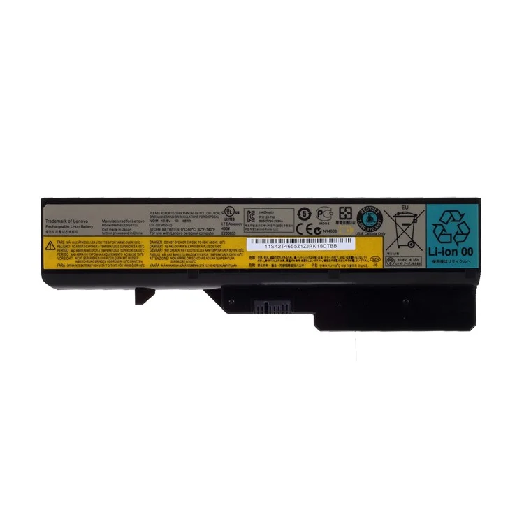 OEM L09S6Y02 10.8V 48Wh 4400mAh Pièce de Réparation de Batterie Pour Lenovo G460 G465 G470 G475 G560 G565 G570 G575 G770 Z460