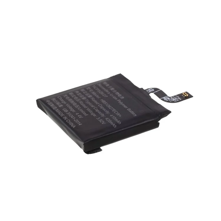 Substituição da Bateria de Montagem de 3,82V 410mAh (Codificação: HB512627ECW+) para Huawei Watch GT 46mm (sem Logotipo)