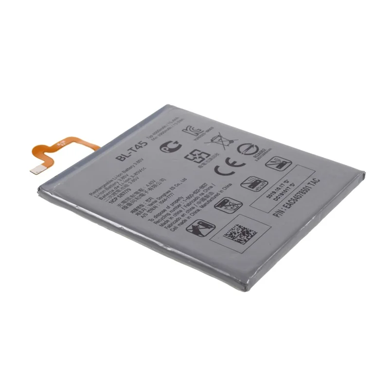 Samling 3,85 V 3900 mAh batteri erstatningsdel (kode: BL-T45) til LG K51S/K510