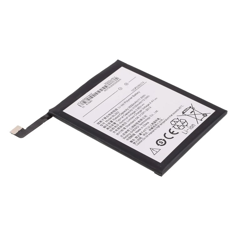 3.85V 3000mAh Battery Replacement (Encode: BL263) for Lenovo ZUK Z2 Pro