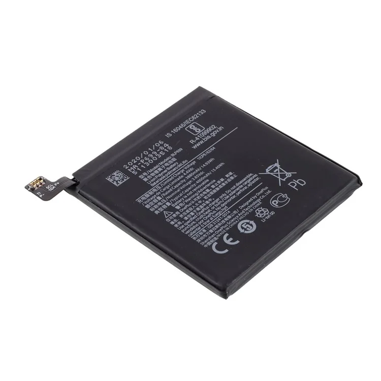 3.85V 3880mAh Reemplazo de la Batería (codificación: BLP699) Para OnePlus 7 Pro