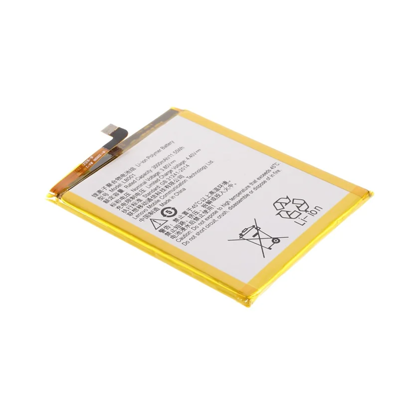 3.80V 3000mAh Battery Replacement (Encode: LB001) for Lenovo K320T