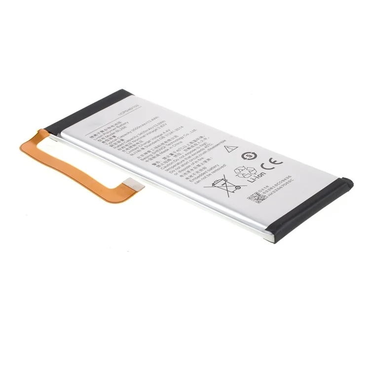 Reemplazo de Batería de 3400 Mah de 3.82V (codificar: BL268) Para Lenovo Zuk Z2