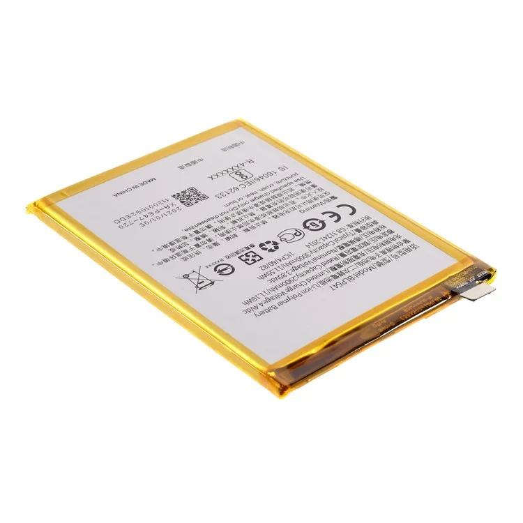 3,85v 2900mAh Remplacement de la Batterie (Encode: BLP647) [sans Logo] Pour Oppo A79