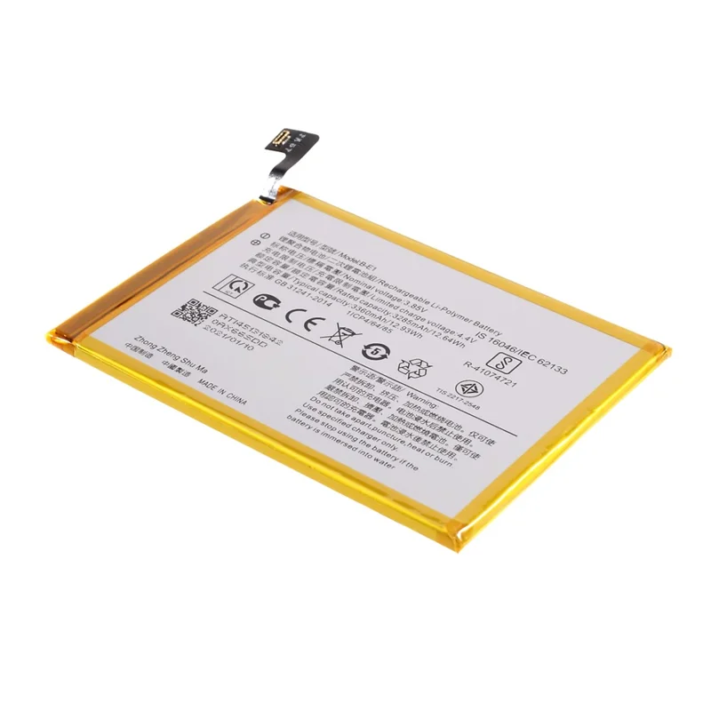 3.85V 3285mAh Batteri Byte (Koda: B-E1) [Utan logotyp] till vivo Y71