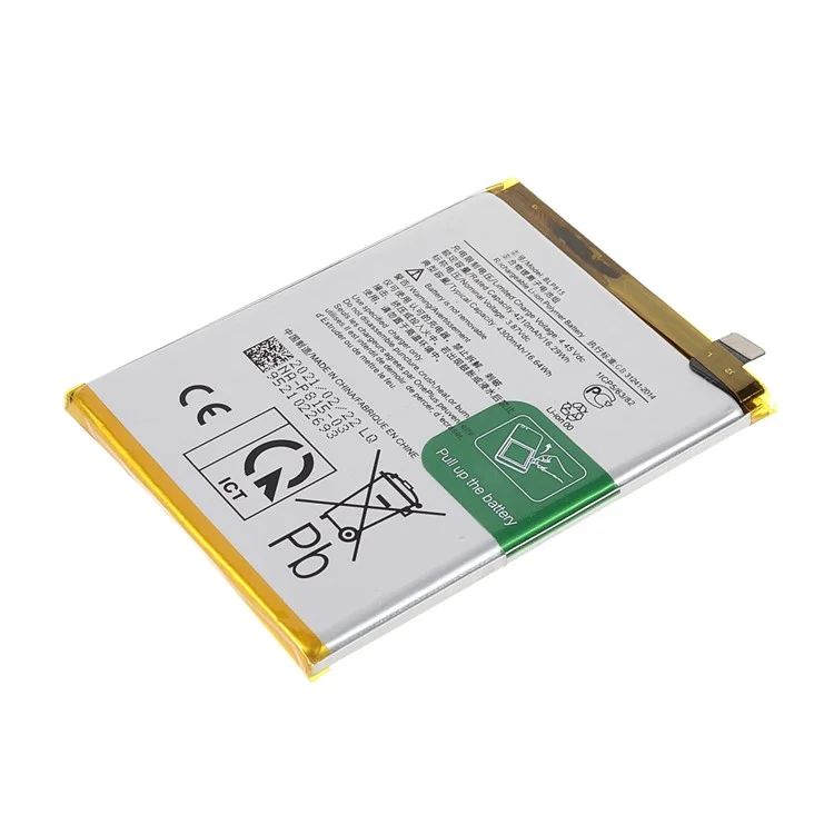 3.85V 4210mAh Battery Replacement (Encode: BLP815) (without Logo) for OnePlus Nord N10 5G