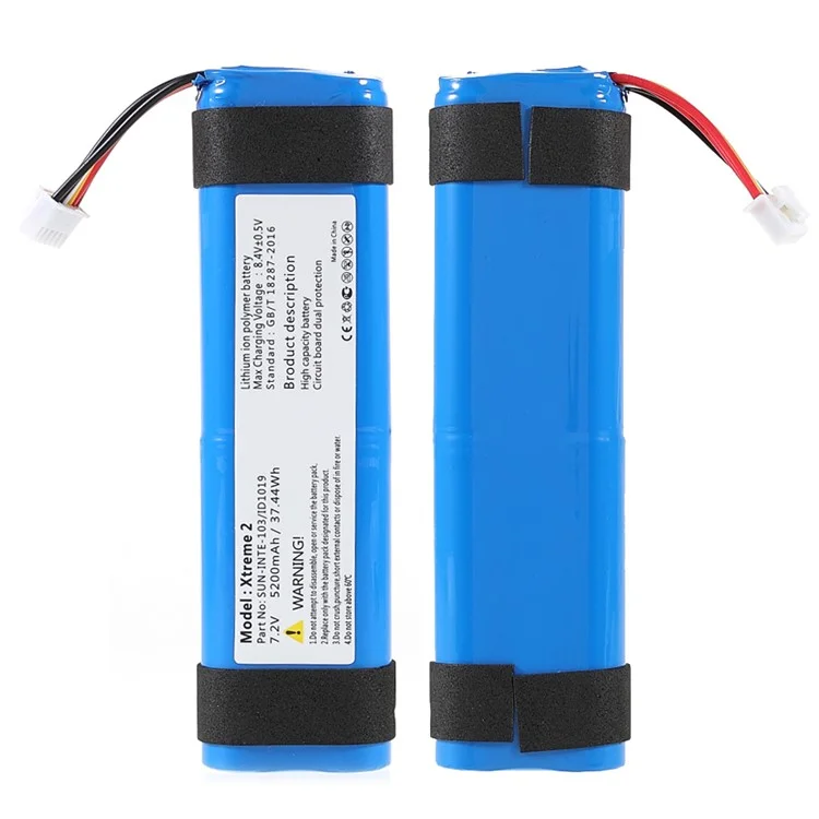 Batería de repuesto de 8.40V 5200mAh (Codificación: SUN-INTE-103/ID1019) (sin logotipo) para JBL Xtreme 2