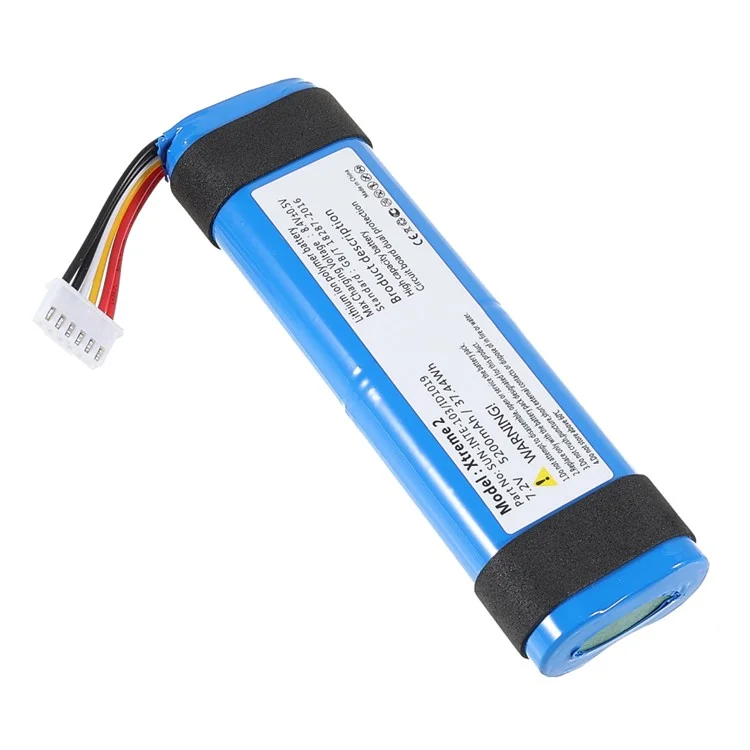 Batería de repuesto de 8.40V 5200mAh (Codificación: SUN-INTE-103/ID1019) (sin logotipo) para JBL Xtreme 2