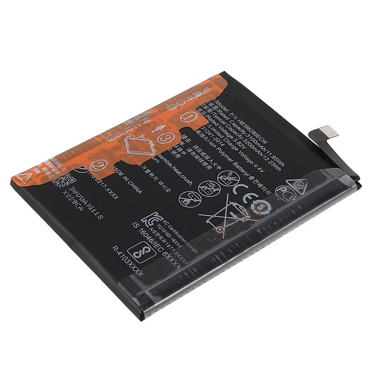 3.82V 3100mAh Substituição da Bateria (Encode: HB386280ECW) (sem Logotipo) Para Huawei P10 / Honra 9 Lite / Honra 9