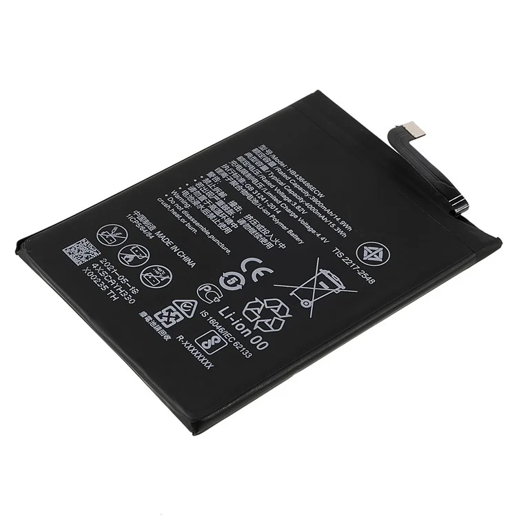 3.82V 3900mAh Battery Replacement (Encode: HB436486ECW) (without Logo) for Huawei Mate 10/Mate 10 Pro/P20 Pro/Huawei Mate 20/Huawei Mate X/Huawei Honor View 20/Huawei Honor 20 Pro