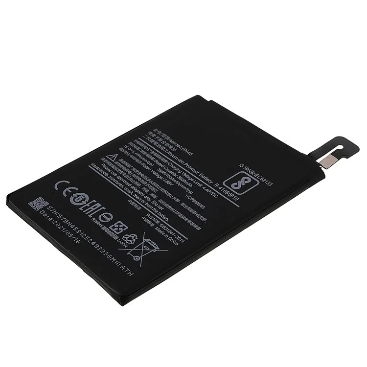 3.85V 3900mAh Battery Replacement (Encode: BN45) (without Logo) for Xiaomi Redmi Note 5 / Note 5 Pro