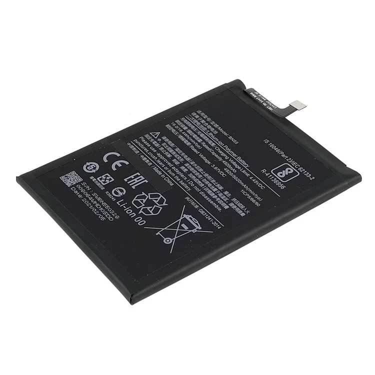 3.87V Substituição de Bateria de 4920mAh (Encode: BN55) (sem Logotipo) Para Xiaomi Redmi Nota 9s