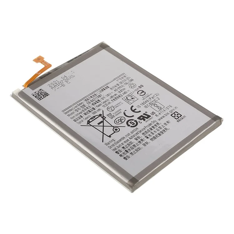 Batería de repuesto de 3.85V 4900mAh para teléfonos celulares Samsung Galaxy A21s / A12 / M02 / A02 / A04s 4G (Modelo: EB-BA217ABY) (Sin logotipo)