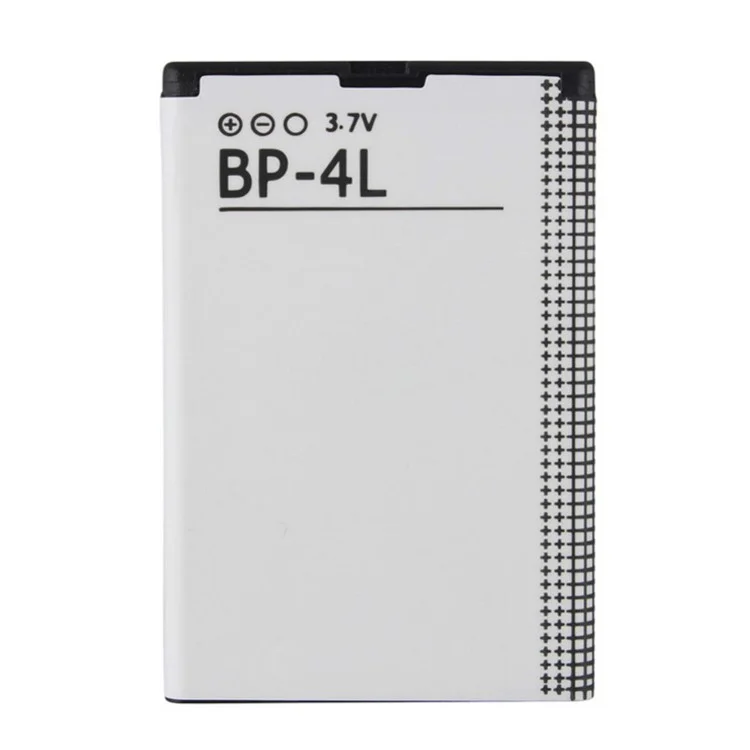 Pour Nokia N97 / E61i / E63 / E90 / E95 / E71 / 6650f / N810 / E72 / E52 / E55 / E6-00 / E73 / E95 3,7v 1500mah Batterie de Rechange (code: BP-4L) (sans Logo)