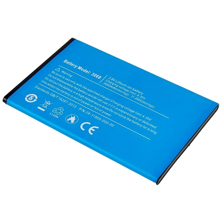 Pour Ulefone S1 3.80V 3000mAh Assemblage de Batteries Li-ion Rechargeable (Encode: 3068)