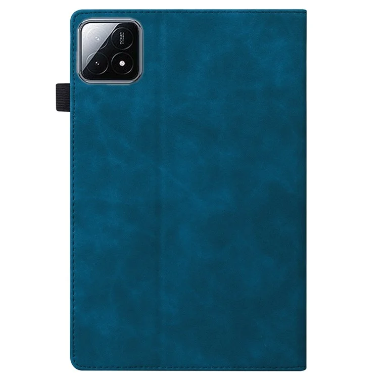 Per Xiaomi Pad 6S Pro 12.4 Custodia per tablet in pelle PU con supporto per attività - Blu