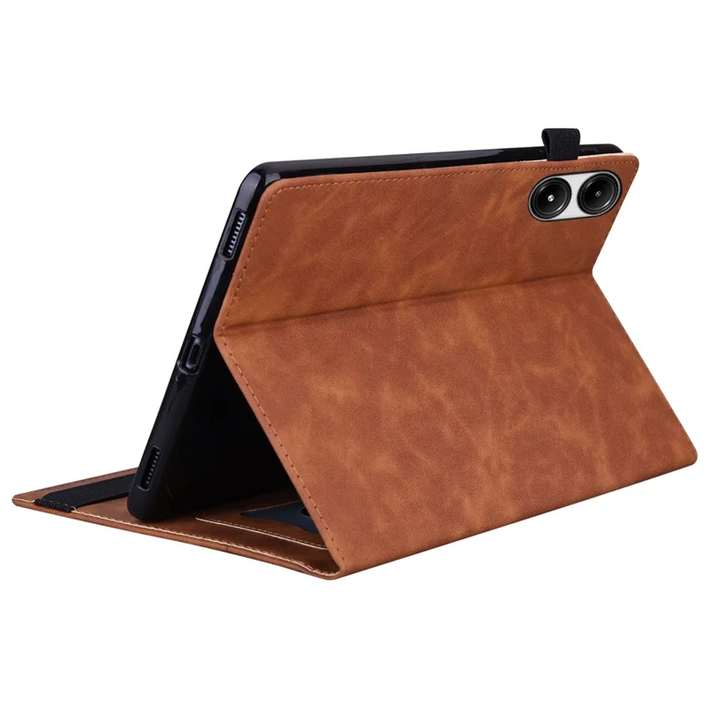 For Xiaomi Redmi Pad Pro / Redmi Pad Pro 5G / Poco Pad Case Card Slot PU Leather Stand Tablet Cover - Brown