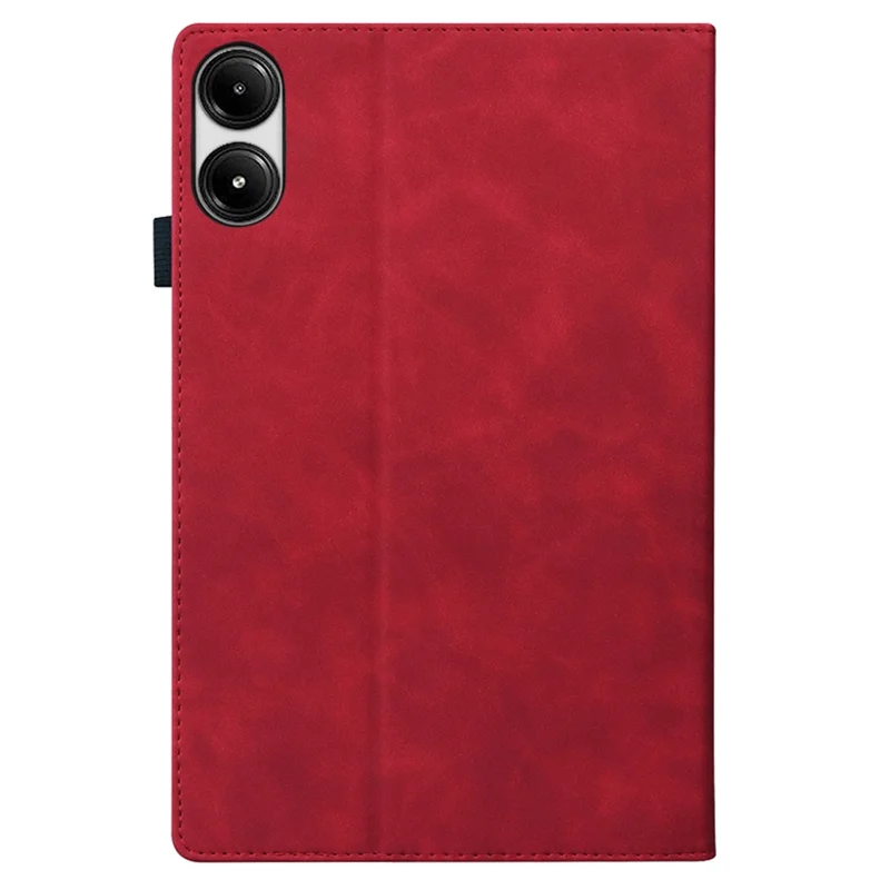For Xiaomi Redmi Pad Pro / Redmi Pad Pro 5G / Poco Pad Case Card Slot PU Leather Stand Tablet Cover - Red