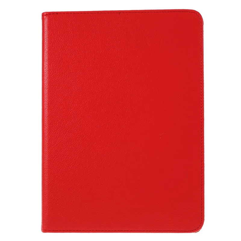 Voor iPad Pro 13 (2024) Hoesje PU Leren Tabletcover met 360-graden Draaistandaard - Rood