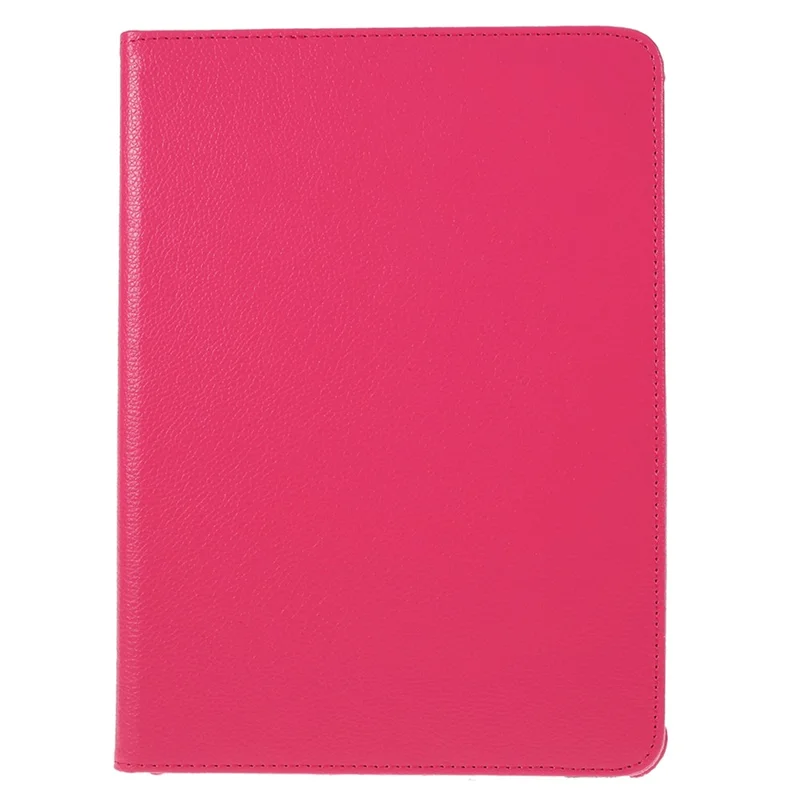 For iPad Pro 13 (2025) / 13 (2024) Case PU Leather Tablet Cover 360 Degree Rotating Stand - Rose