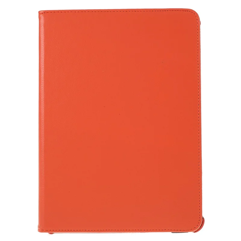 For iPad Pro 13 (2025) / 13 (2024) Case PU Leather Tablet Cover 360 Degree Rotating Stand - Orange