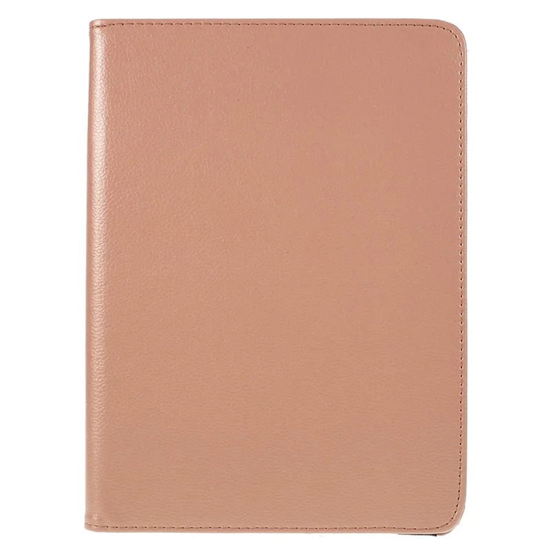 Für iPad Pro 13 (2024) Hülle PU-Leder Tabletthülle 360 Grad drehbarer Ständer - Roségold