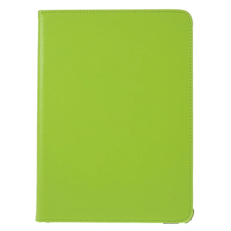 For iPad Pro 13 (2024) Case PU Leather Tablet Cover 360 Degree Rotating Stand - Green