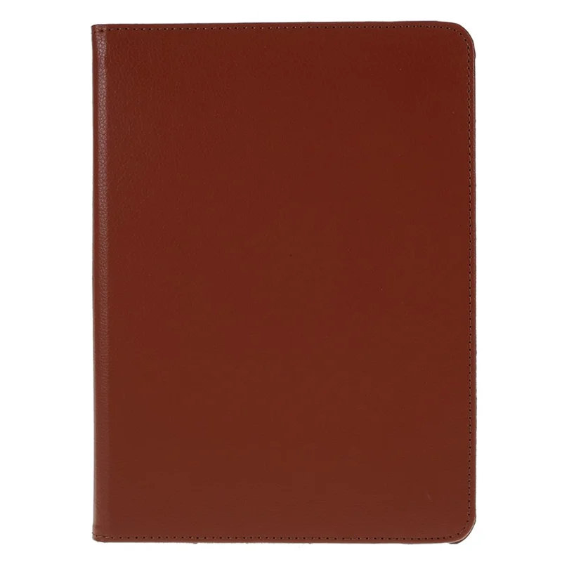 For iPad Pro 13 (2025) / 13 (2024) Case PU Leather Tablet Cover 360 Degree Rotating Stand - Brown