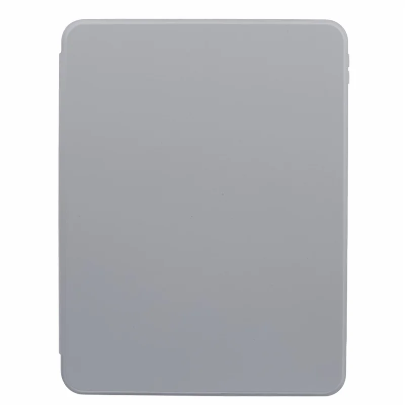 Funda para iPad Air 13 (2024) Magnética Desmontable Cubierta de Tableta de Cuero PU con Ranura para Bolígrafo - Gris