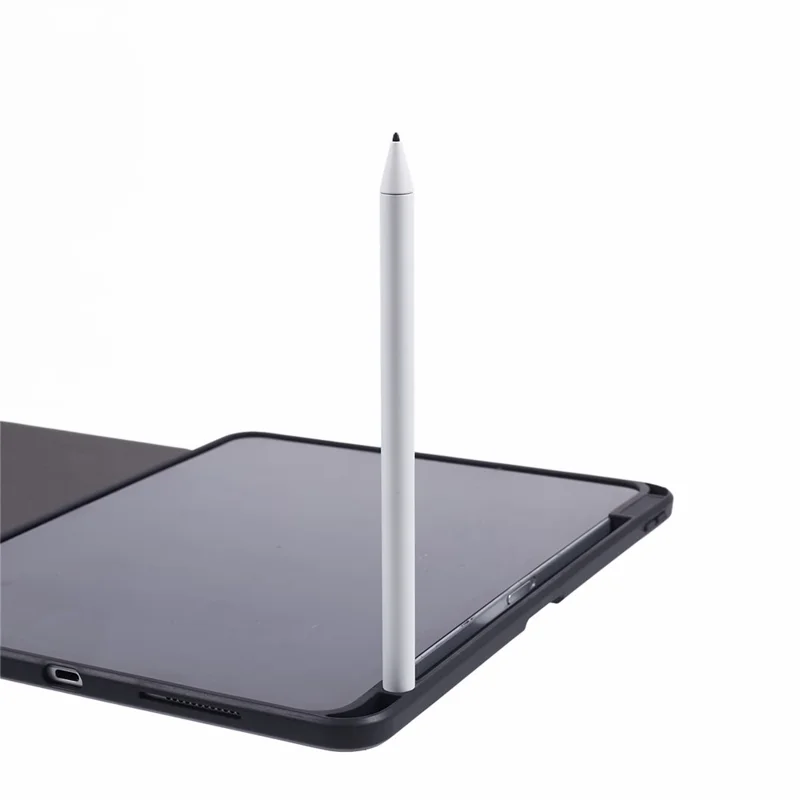 Per iPad Air 13 (2024) Custodia Magnetica Distaccabile Cover in Pelle PU con Supporto - Nero
