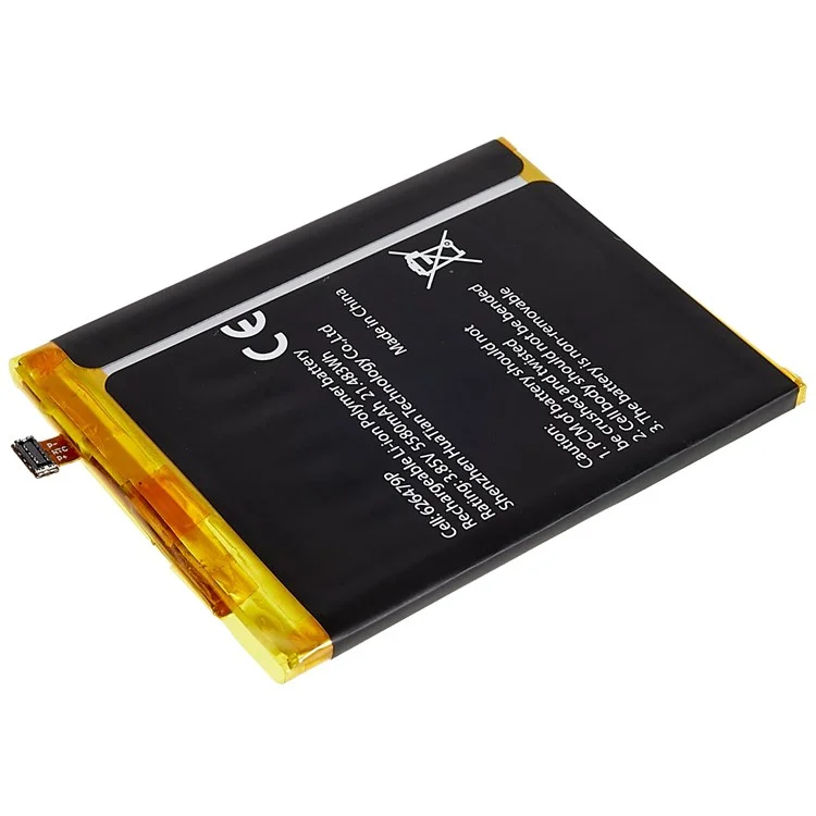 Para Blackview BV9600 Pro 3.85V 5580mAh Montagem de Bateria de Polímero de Íons de li (codificação: 626479p) (sem Logotipo)