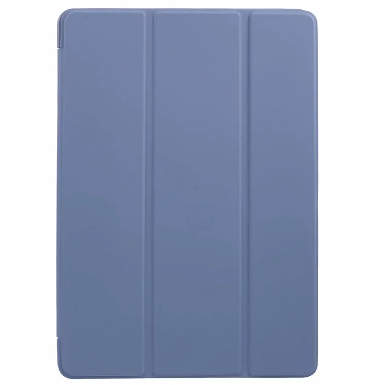 For iPad 10.2 (2021) / (2019) / (2020) / Pro 10.5-inch (2017) Case Tri-Fold Stand PU Leather + TPU Tablet Cover - Dark Blue