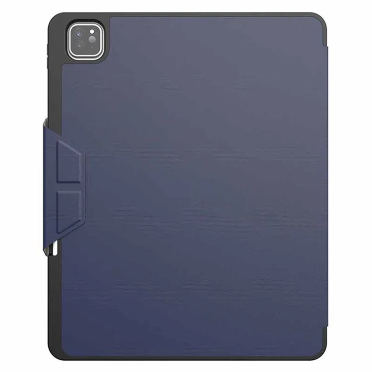 JTLEGEND Para iPad Pro 13 (2024) Capa Origami Stand PU Couro Inteligente Capa com Suporte para Lápis - Índigo