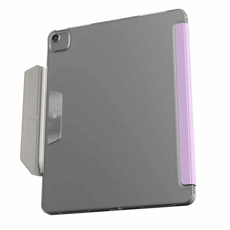 JTLEGEND For iPad Air 13 (2025) / (2024) / Pro 12.9 (2020) / (2021) / (2022) Case Origami Stand PU Leather Tablet Cover - Purple