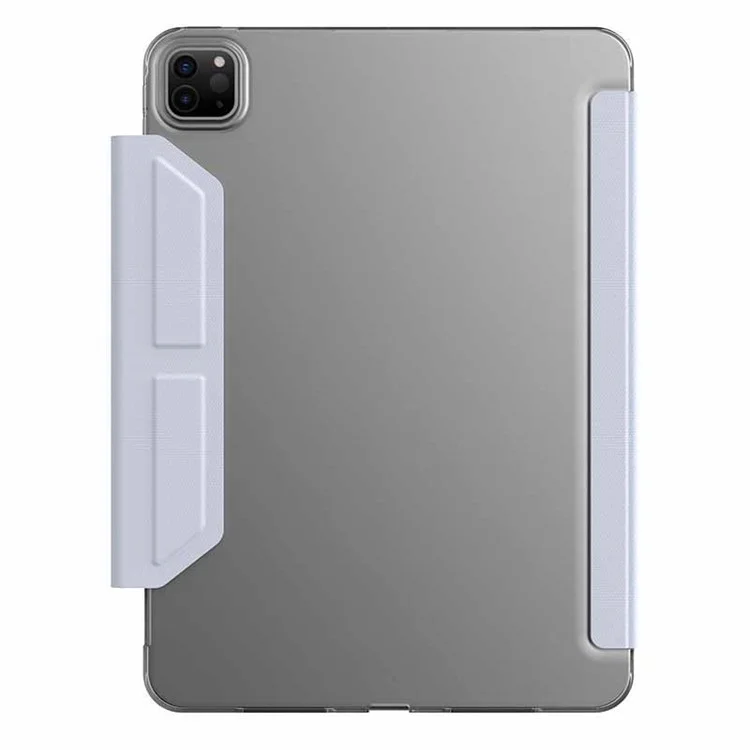 JTLEGEND Per iPad Pro 11 (2024) Custodia a Prova di Graffi con Stand in Pelle PU e Supporto per Matita - Blu