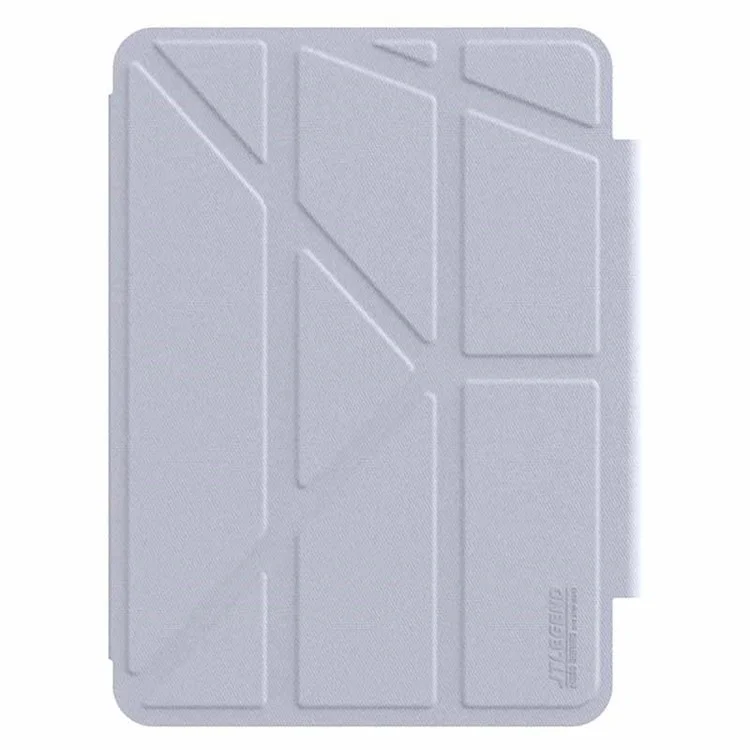 JTLEGEND Per iPad Pro 11 (2024) Custodia a Prova di Graffi con Stand in Pelle PU e Supporto per Matita - Blu