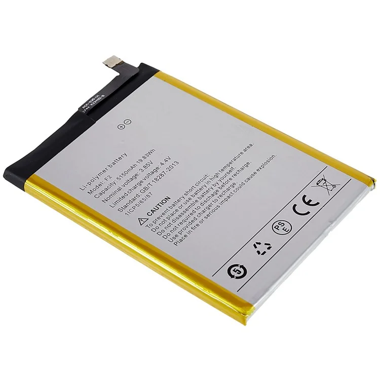 For Umidigi F2 3.85V 5150mAh Rechargeable Li-Polymer Battery Replacement