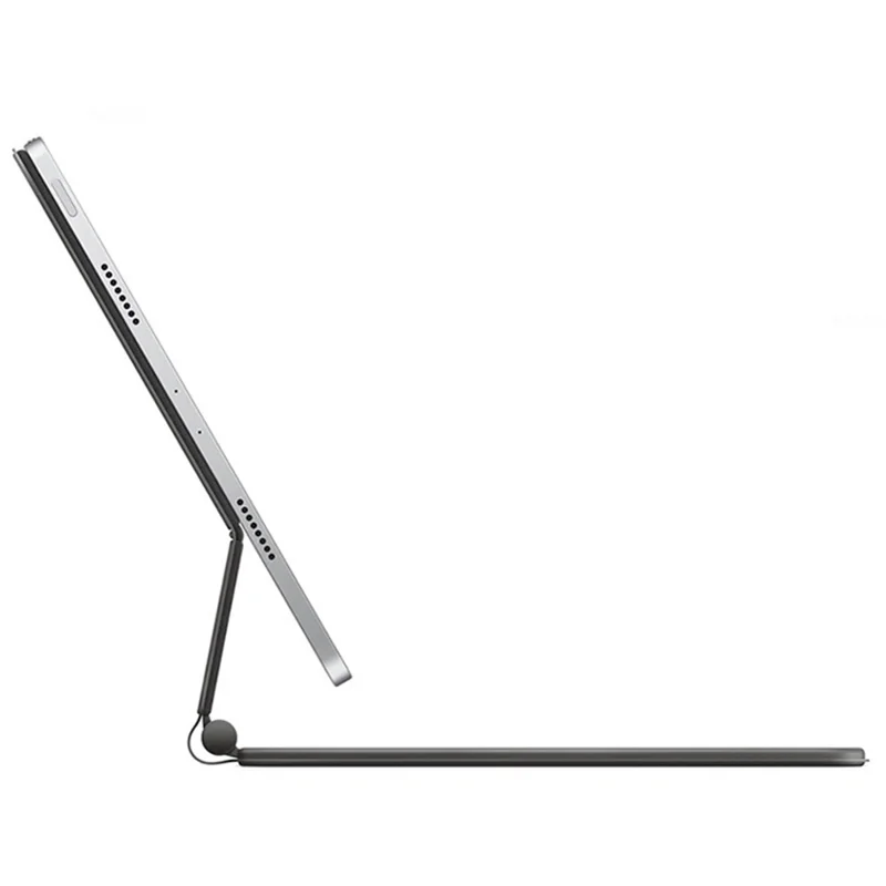 For iPad Pro 11 (2025) / (2024) Magnetic Floating Bluetooth-compatible Keyboard + Leather Tablet Case - Purple