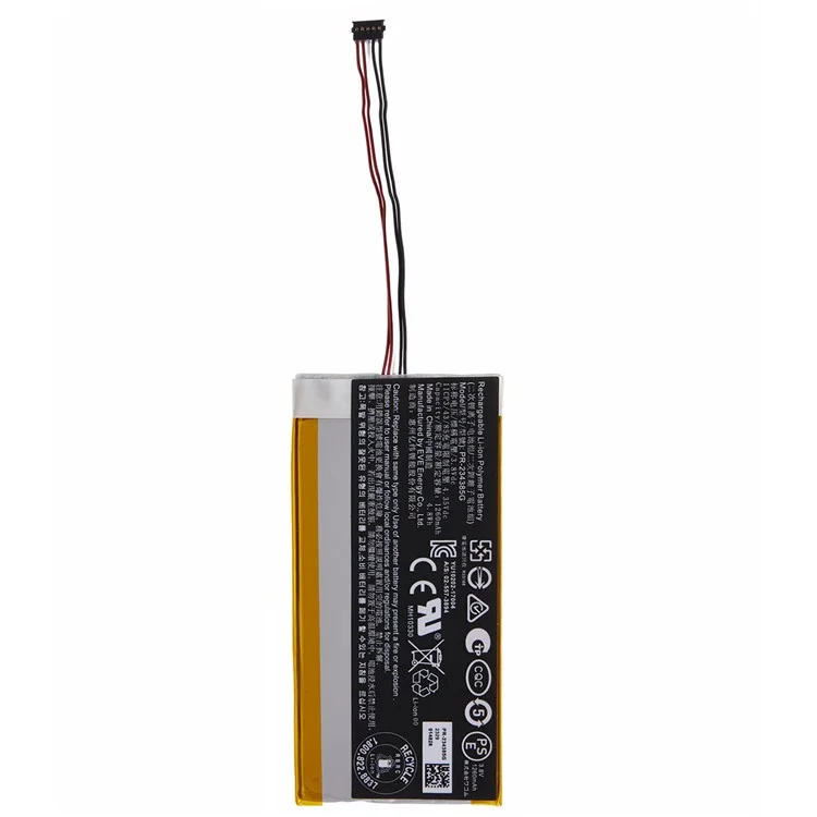 For Wacom Intuos S CTL4100 / CTL6100 / CTL6100WL 3.80V 1260mAh Rechargeable Li-Polymer Battery Assembly Part (Encode: PR-234385G) (Without Logo)