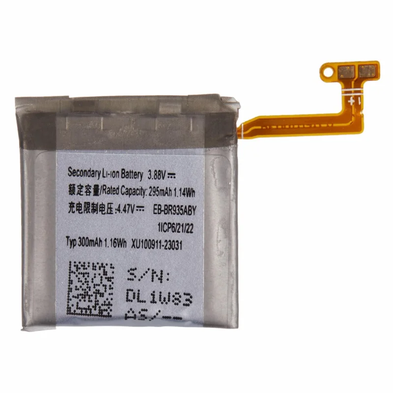 Für Samsung Galaxy Watch6 40mm 3,88 V 295 mAh wiederaufladbarer Li-Polymer-Akku-Baugruppe (Codierung: EB-BR935ABY) (ohne Logo)