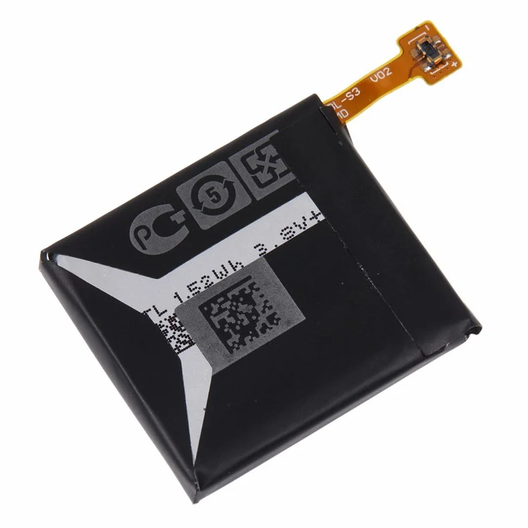 Para LG G Watch R 3.80V 400mAh Batería recargable de iones de litio-polímero (Codificación: BL-S3) (Sin logotipo)