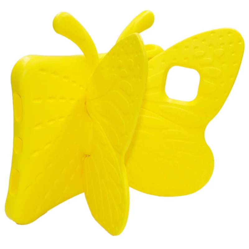 Til iPad Air 11 (2025) / (2024) Taske med Sommerfugle-stil med Support Stand EVA-tabletdekning - Gul