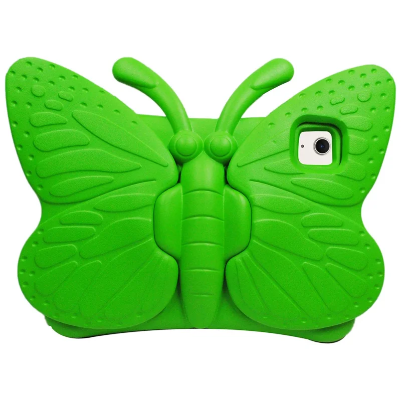 For iPad Air 11 (2026) / (2025) / (2024) Case Butterfly Style Support Kickstand EVA Tablet Cover - Green
