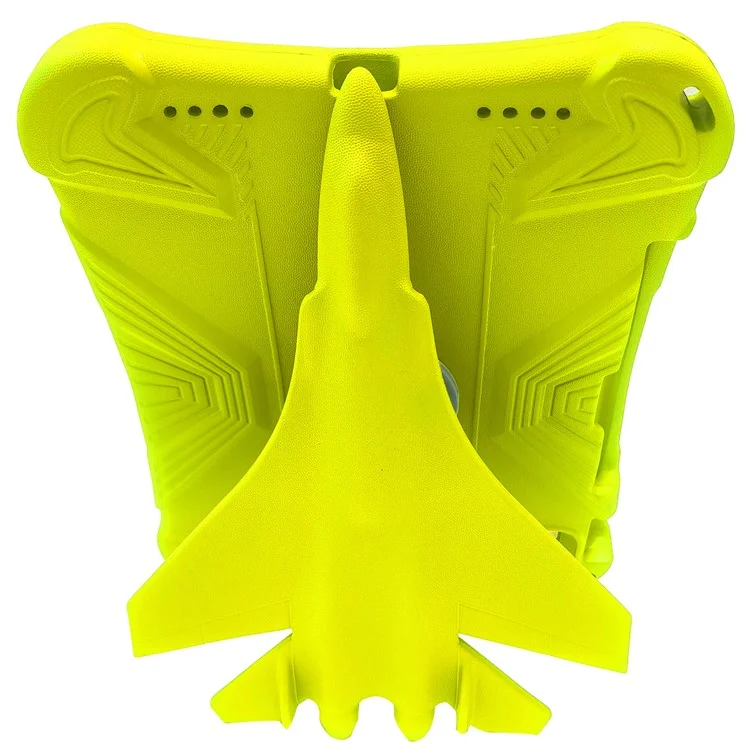 Case para iPad Pro 11 (2024) Estilo Avião Suporte de Apoio EVA Capa de Tablet - Amarelo