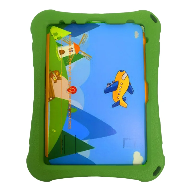 For iPad Pro 11 (2025) / 11 (2024) Case Airplane Style Kickstand EVA Tablet Cover -  Green